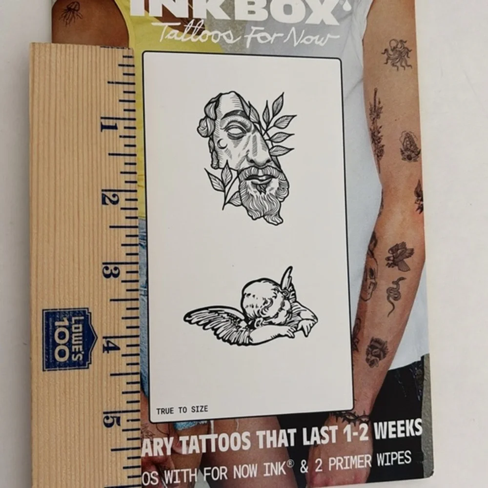 Set of Three (3)‎ Inkbox Temporary Tattoos 1-2 Weeks Factory Sealed Halloween
